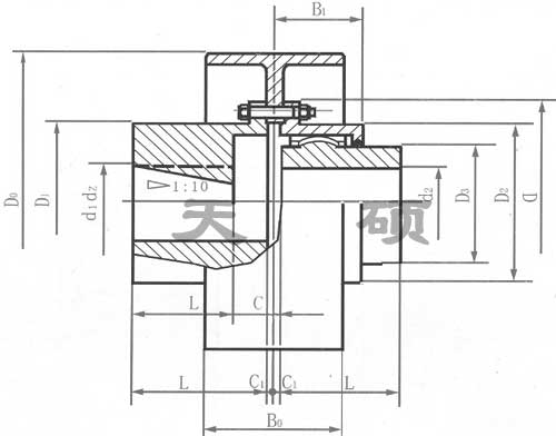 鼓形齒式聯軸器